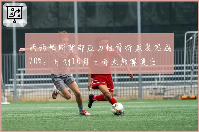 西西帕斯背部应力性骨折康复完成70%,计划10月上海大师赛复出