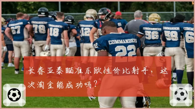 长春亚泰瞄准东欧性价比射手，这次淘金能成功吗？